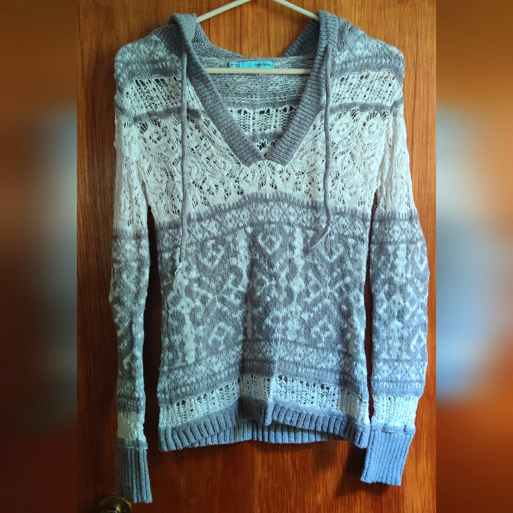 Hooded Knit Sweater